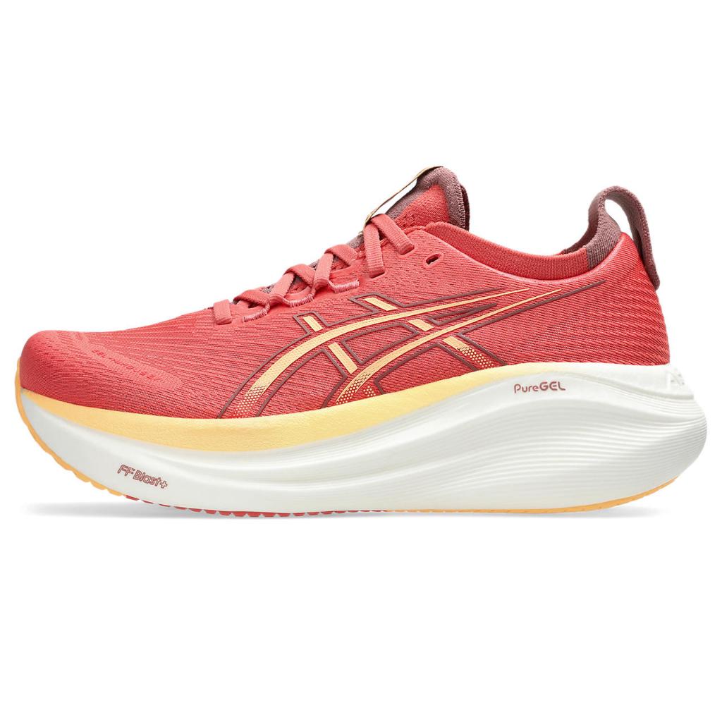Giày Chạy Bộ Nữ ASICS GEL-NIMBUS 27 Dark Pink Clay/Orange Glow 1012B753.701