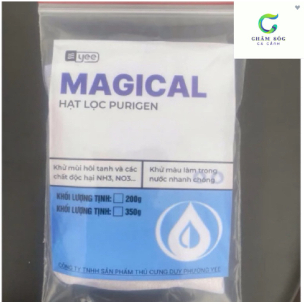Vật Liệu Lọc Purigen (YEE)-Sử lý cấp tốc nước vàng nước đục làm trong nước bể cá