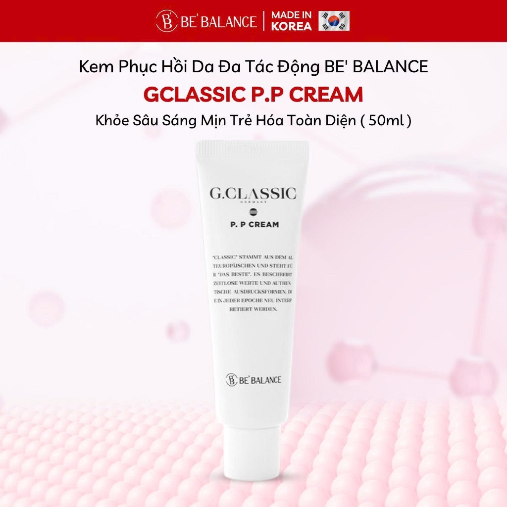 [NEW] GCLASSIC P.P CREAM kem phục hồi da đa tác động