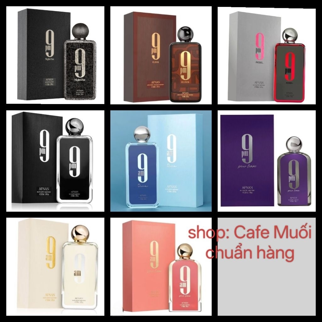 nước hoa nữ Afn@n 9PM Pour Femme EDP 100ml
