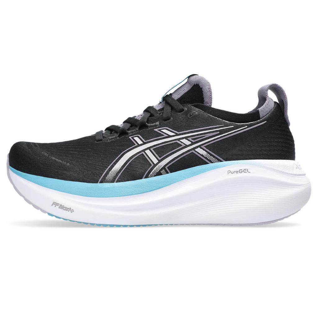 Giày Chạy Bộ Nữ ASICS GEL-NIMBUS 27 Black/Dusk Violet 1012B753.004