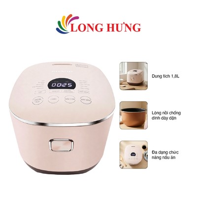 Nồi cơm điện cao tần Sharp 1.8 lít KS-IH181V - Hàng chính hãng
