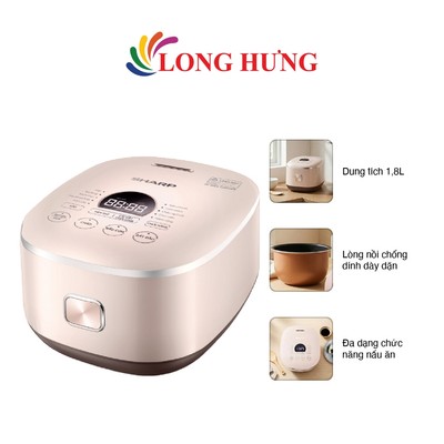 Nồi cơm điện cao tần Sharp 1.5 lít KS-IH151V - Hàng chính hãng