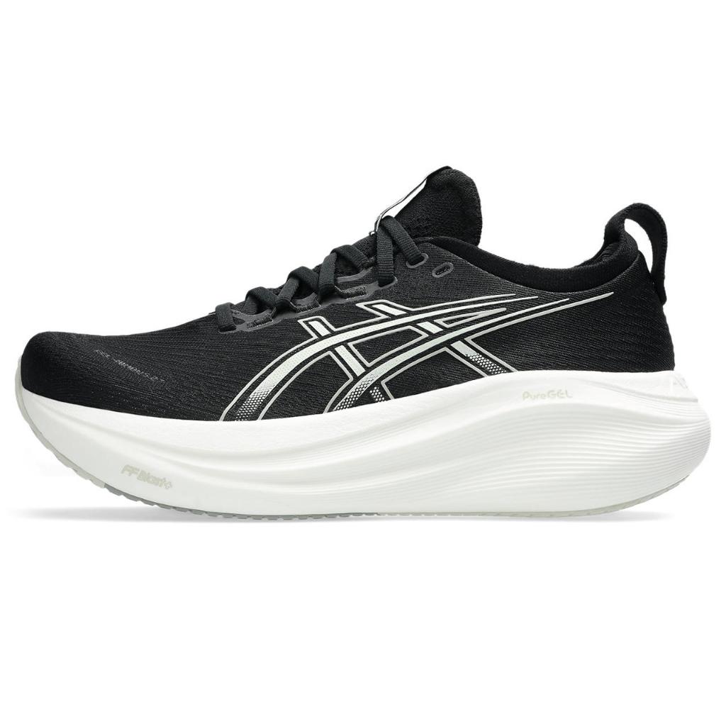 Giày Chạy Bộ Nữ ASICS GEL-NIMBUS 27 Black/Lake Grey 1012B753.002