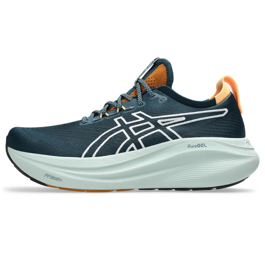 Giày Chạy Bộ Nam ASICS GEL-NIMBUS 27 TR Nature Bathing/Tranquil Teal 1011C136.300