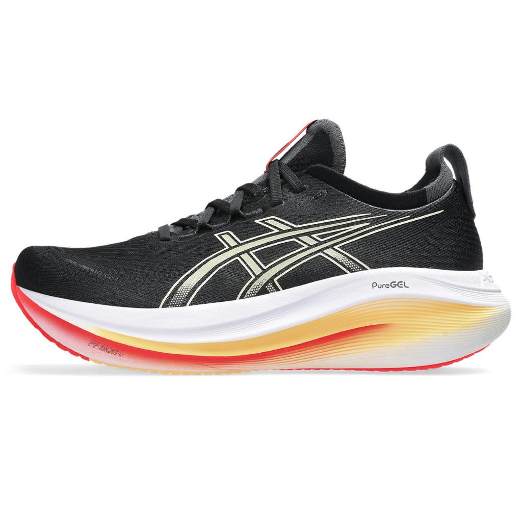 Giày Chạy Bộ Nam ASICS GEL-NIMBUS 27 Black/Khaki 1011B958.005
