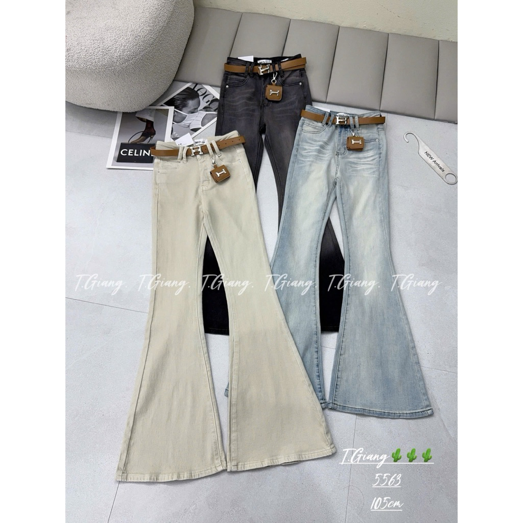 Quần Jean Loe Kèm Đai 105cm QcL1
