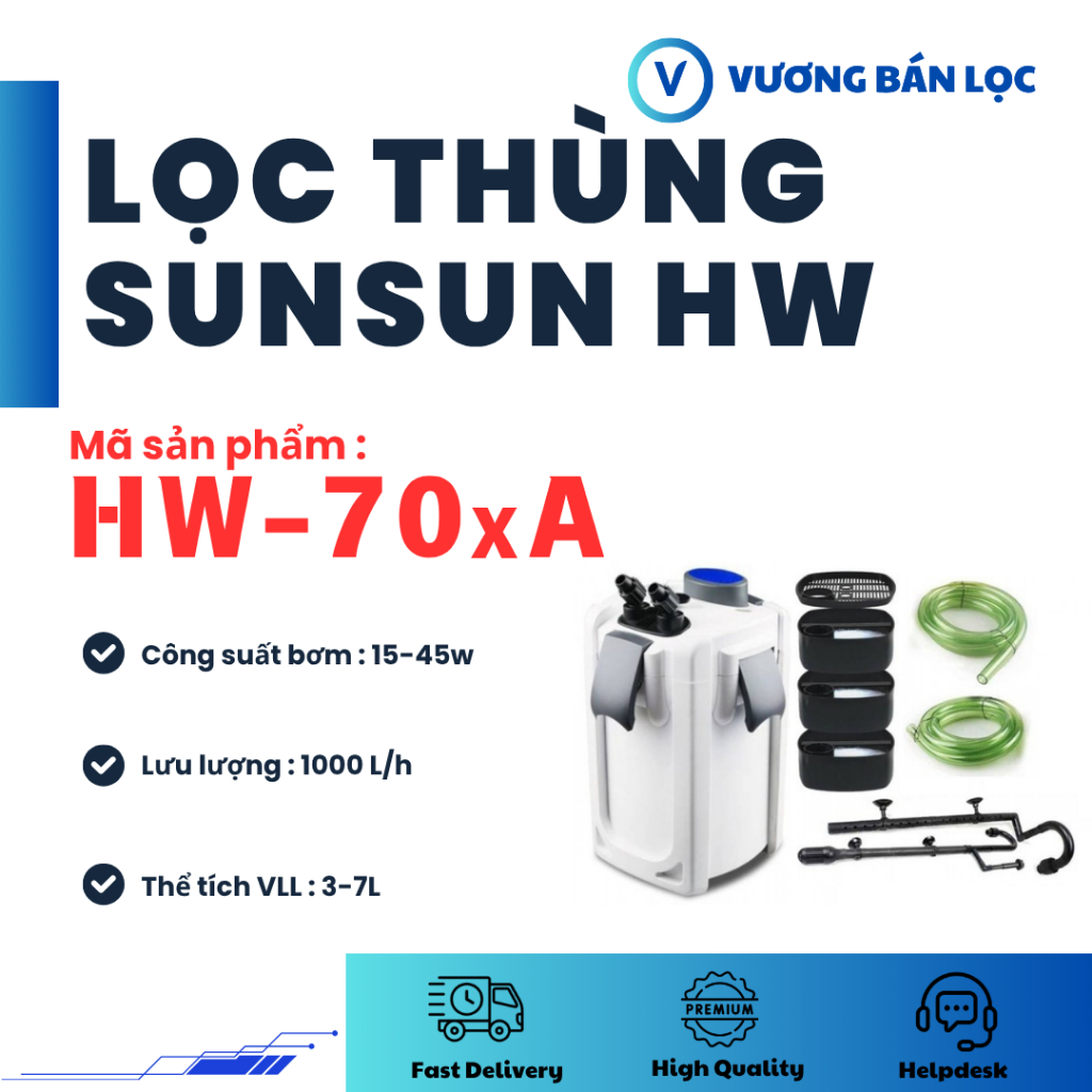 Lọc thùng Sunsun HW 702A-703A-704A