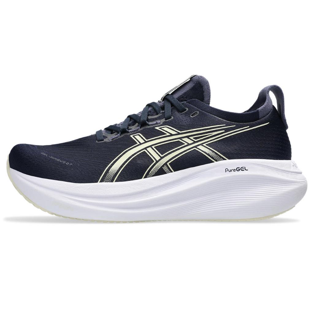 Giày Chạy Bộ Nam ASICS GEL-NIMBUS 27 Midnight/Vanilla 1011B958.403