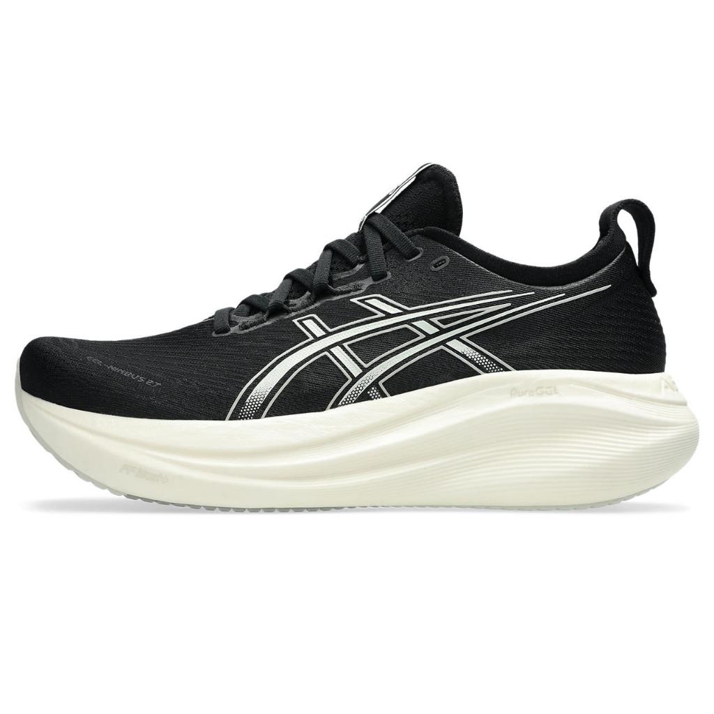 Giày Chạy Bộ Nam ASICS GEL-NIMBUS 27 Black/Lake Grey 1011B958.002