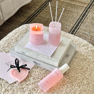 Hộp Quà Nến Kèm Tinh Dầu Thơm Phòng CITTA Camellia, Giúp Thư Giãn Giảm Stress - Chính Hãng SOYAMOO