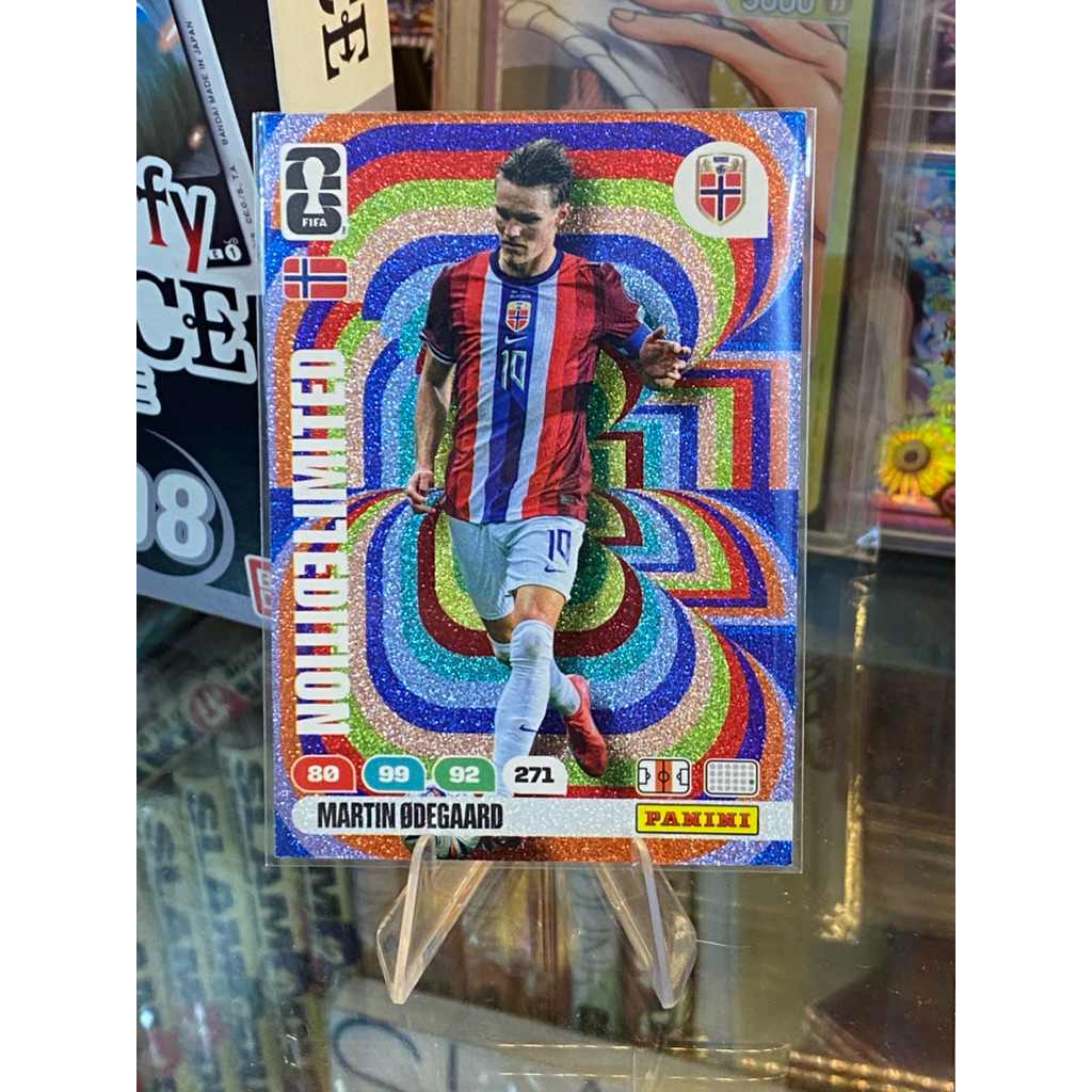 [NHÀ VÔ ĐỊCH EPL 2026] Thẻ Cầu Thủ Giới Hạn Martin Odegaard Panini World Cup 2026 Limited Edition
