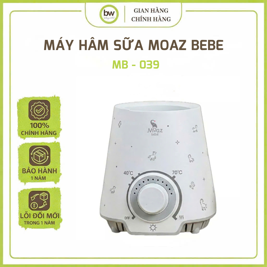 Máy hâm sữa Moaz Bebe Mb039