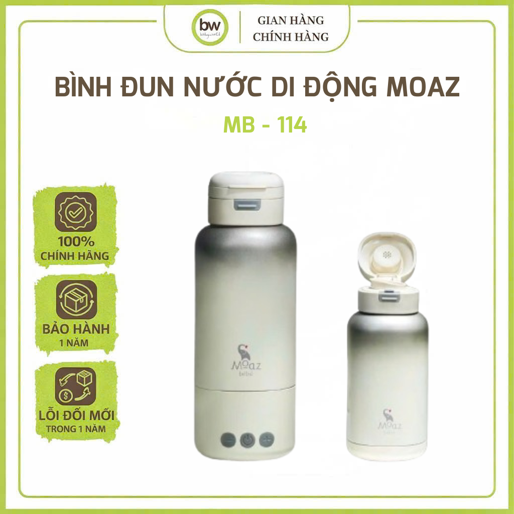 Bình đun nước di động cầm tay Moaz Bebe MB114