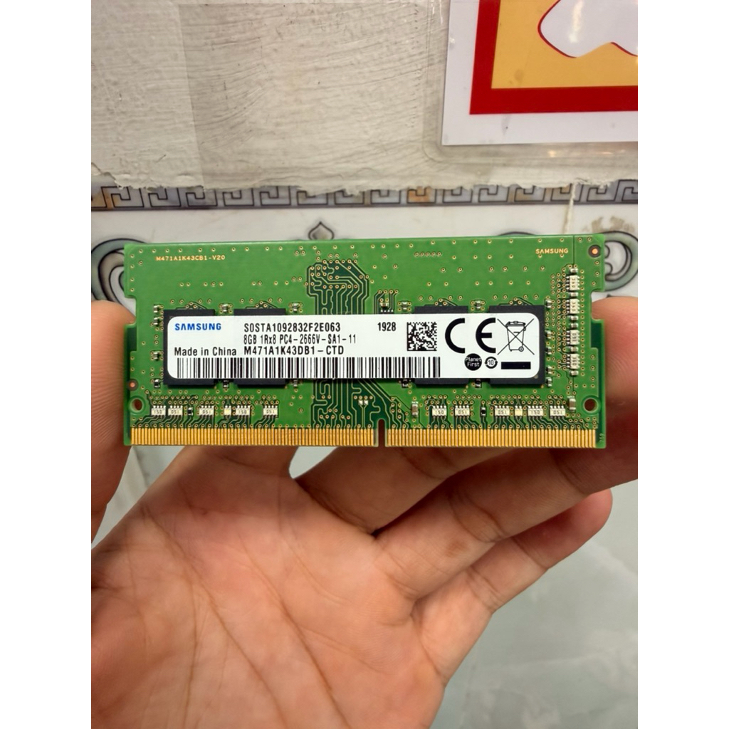 RAM Samsung 8GB DDR4 Buss 2666Mhz