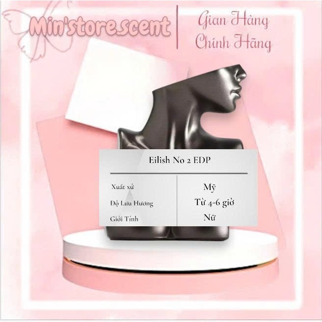 Nước Hoa Nữ Min'store.Scent No 2 Eau de Parfum - 100ml - Min'store.Scent