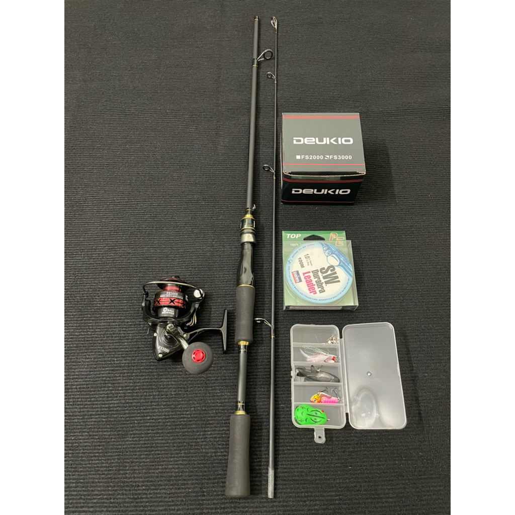 COMBO DAIWA NỘI ĐỊA KÈM Máy FS3000 và HỘP MỒI DÂY DÙ