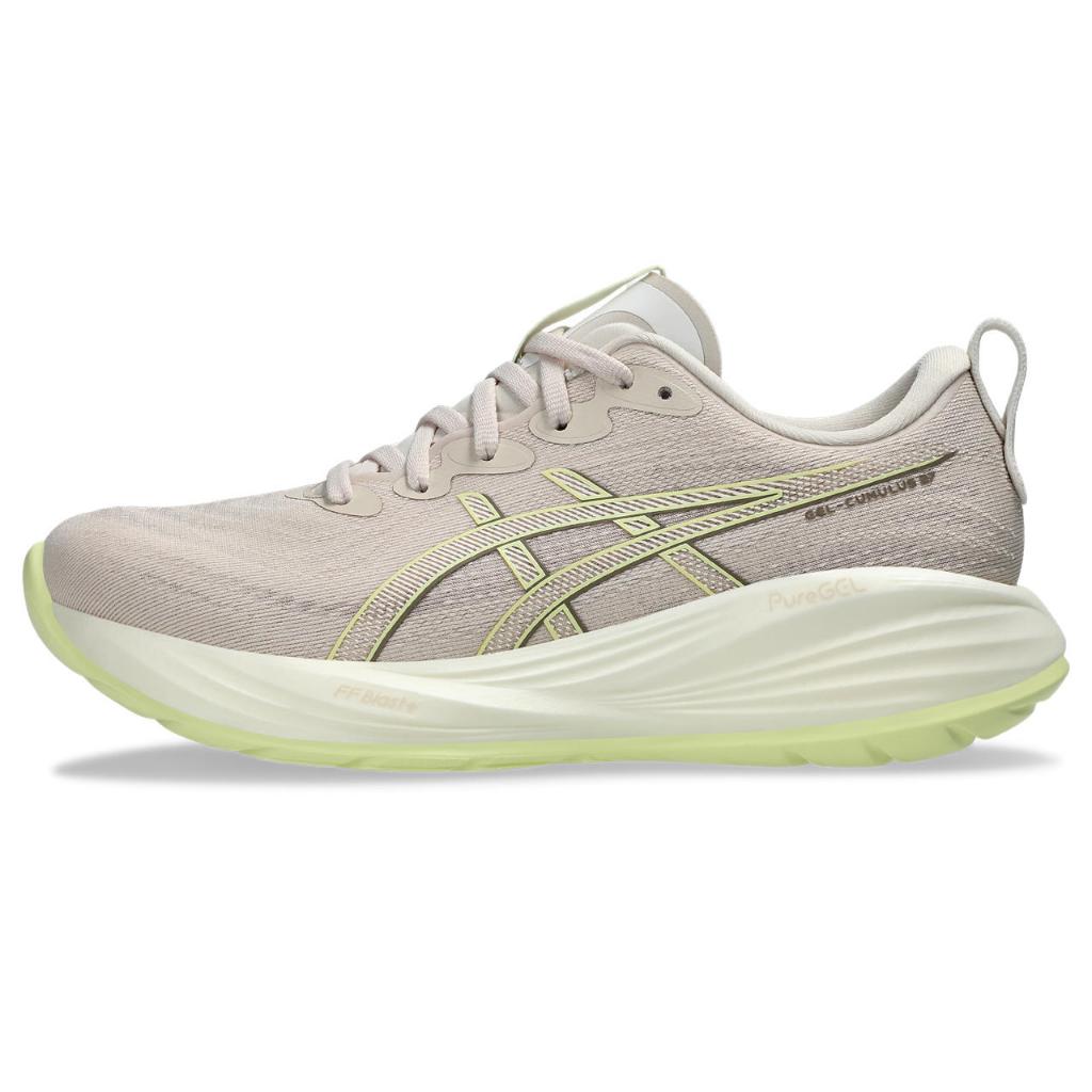 Giày Chạy Bộ Nữ ASICS GEL-CUMULUS 27 Mineral Beige/Huddle Yellow 1012B772.250