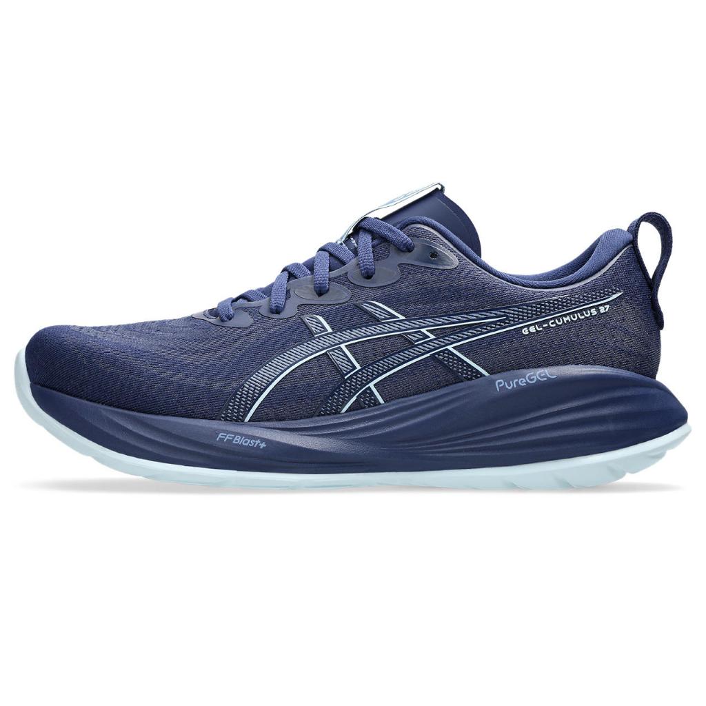 Giày Chạy Bộ Nam ASICS GEL-CUMULUS 27 Indigo Blue/Cool Grey 1011B960.401