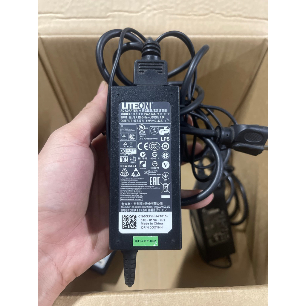Adapter Liteon 12v 3.33a hàng xịn