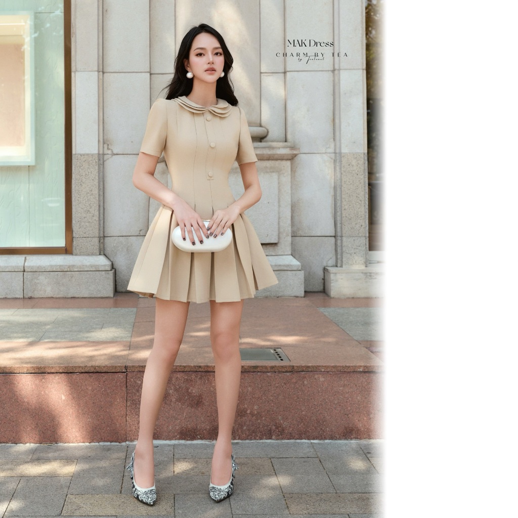 Váy Thiết Kế Charm By Tea: MAK DRESS