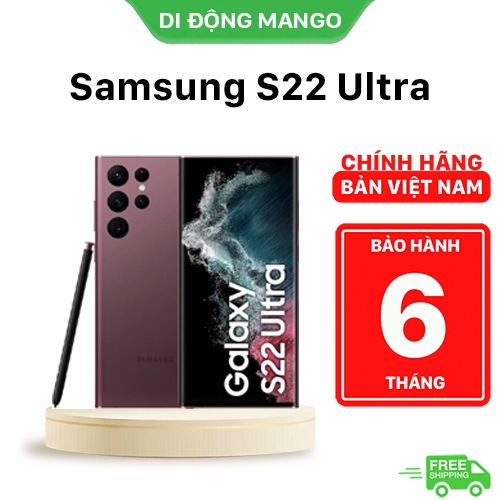 [Chính Hãng] Điện thoại Samsung S22 Ultra 5G 2 SIM bản VN | Hàng cũ, còn mới 99%, còn chống nước | B