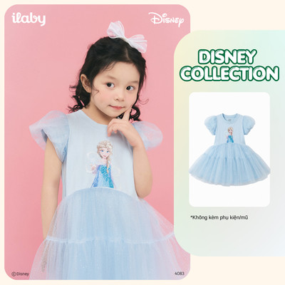 [ILABY 10-36kg] Váy công chúa bé gái, đầm công chúa ELSA cao cấp dáng xòe bồng [4083]