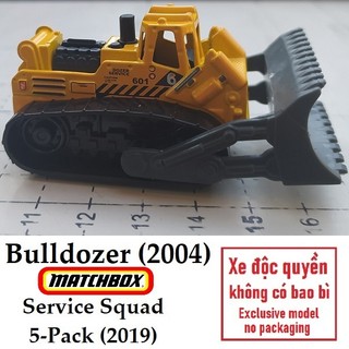 Xe mô hình máy gạt Matchbox Bulldozer (2004)