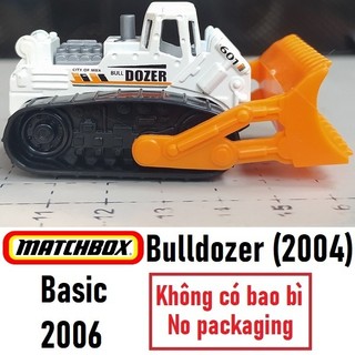 Xe mô hình máy gạt Matchbox Bulldozer (2004)
