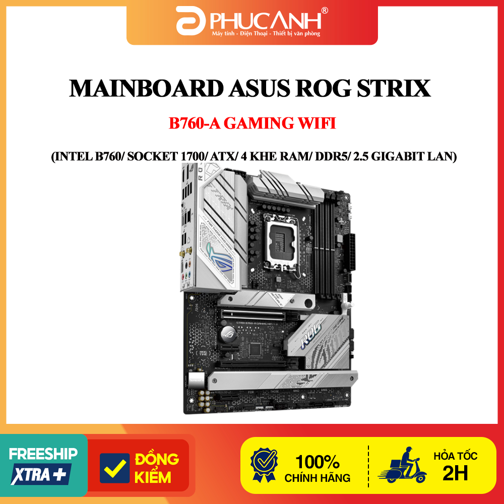 Bo mạch chủ Asus ROG Strix B760-A GAMING WIFI