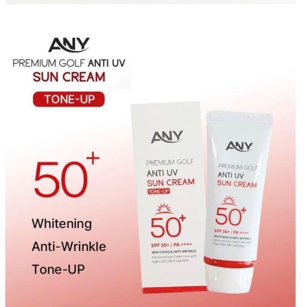 Kem Chống Nắng ANY Premium Golf Anti UV Sun Cream Tone Up 60ml, SPF 50+