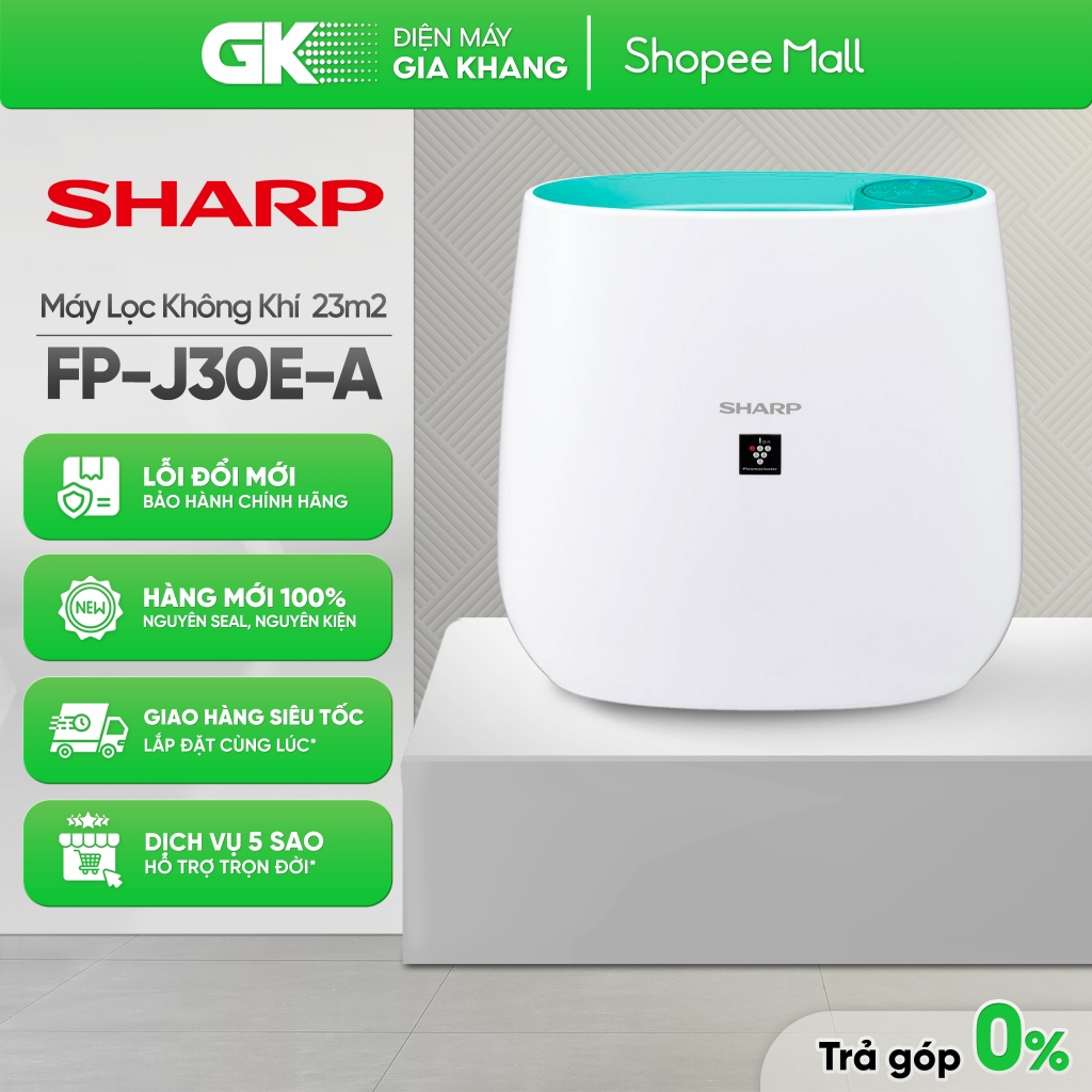 FP-J30E-A - Máy Lọc Không Khí Sharp FP-J30E-A [Toàn Quốc]
