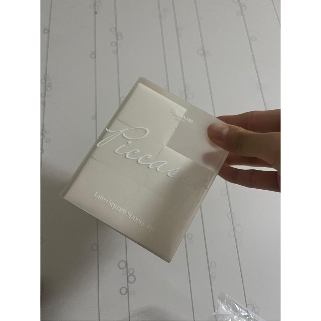 [Bill Duty] Hộp 6 bông mút Piccasso Latex Square Sponge