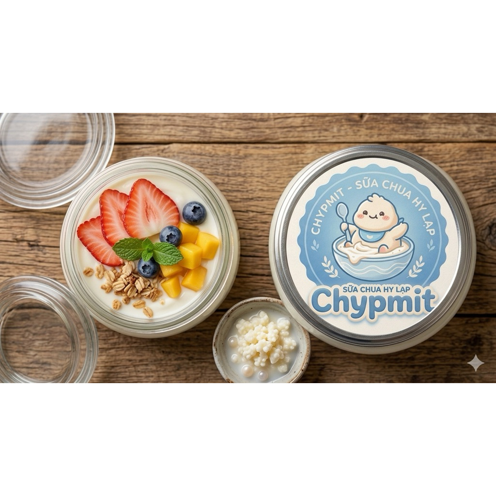 [HÀ NỘI] Sữa chua Hy Lạp Kefir / Greek Yogurt - Eat Clean/ Healthy - Tặng Nước Whey
