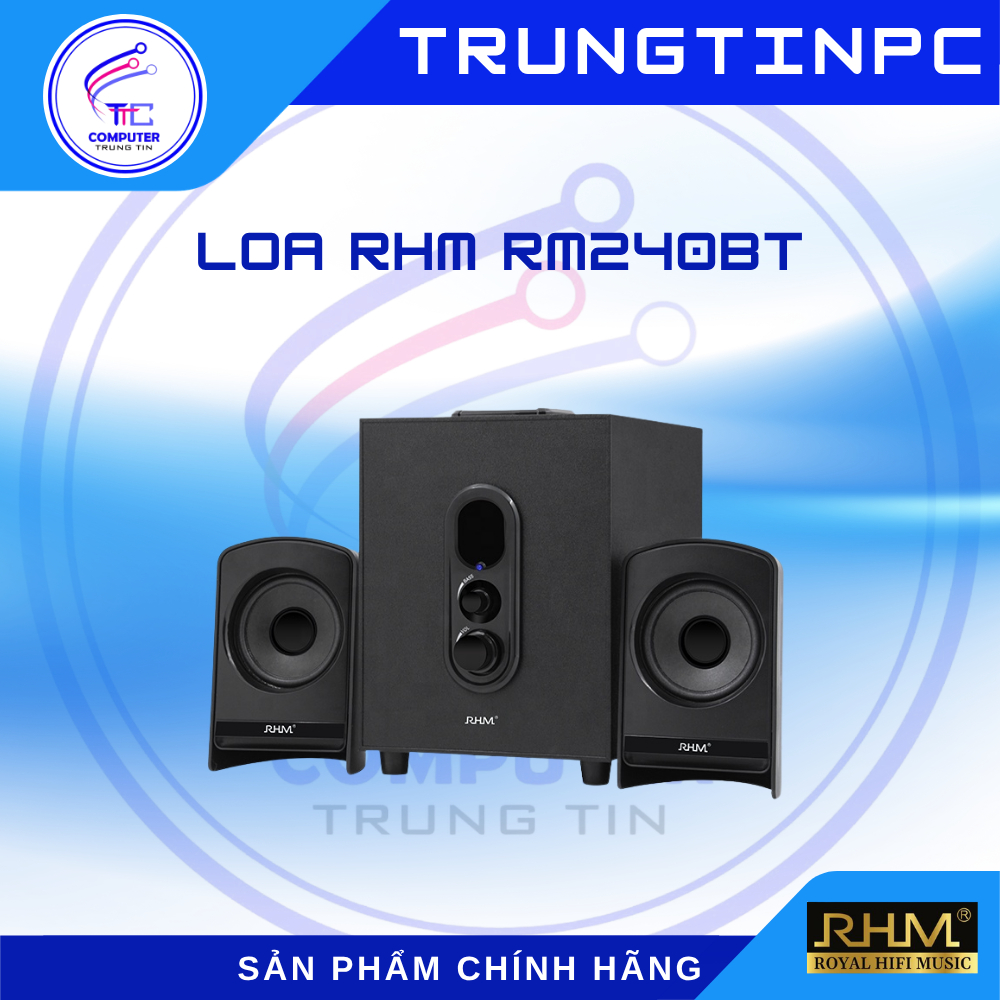 Loa 2.1 RHM RM240BT - công suất 20w (có bluetooth)