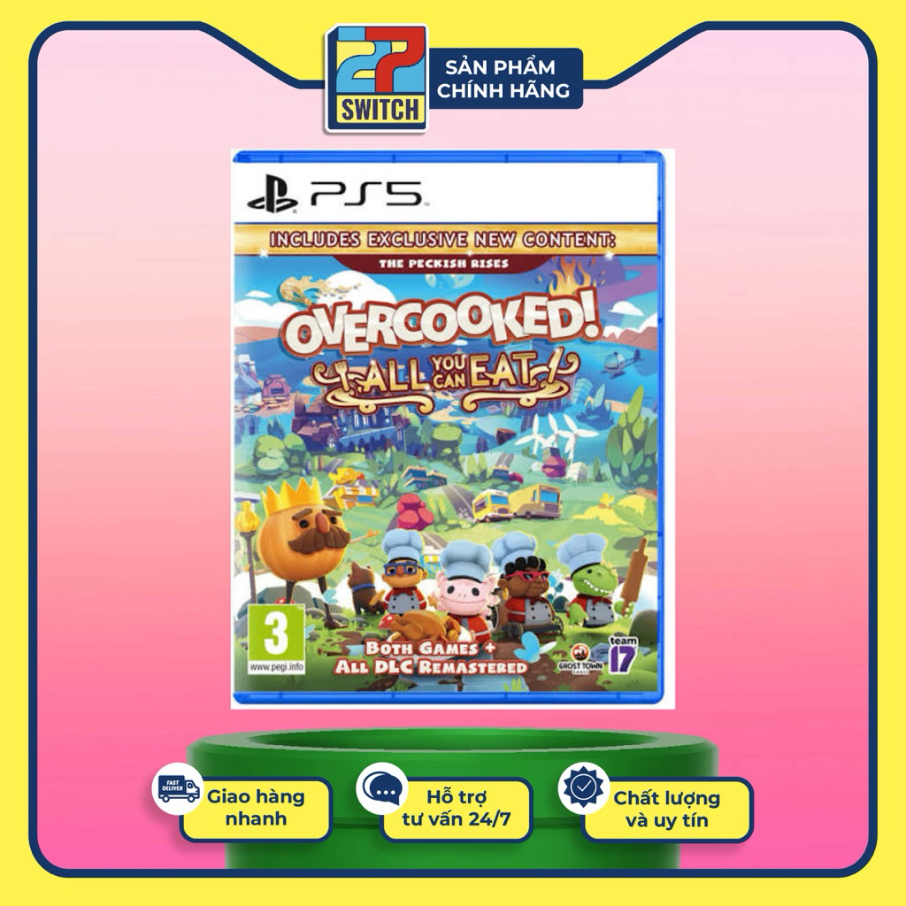 Đĩa Game Overcooked All You Can Eat – PS5
