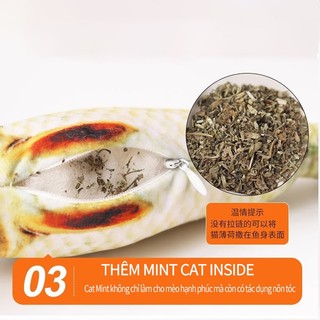 Cá Bông Catnip Đồ Chơi Cho Thú Cưng