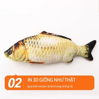 Cá Bông Catnip Đồ Chơi Cho Thú Cưng