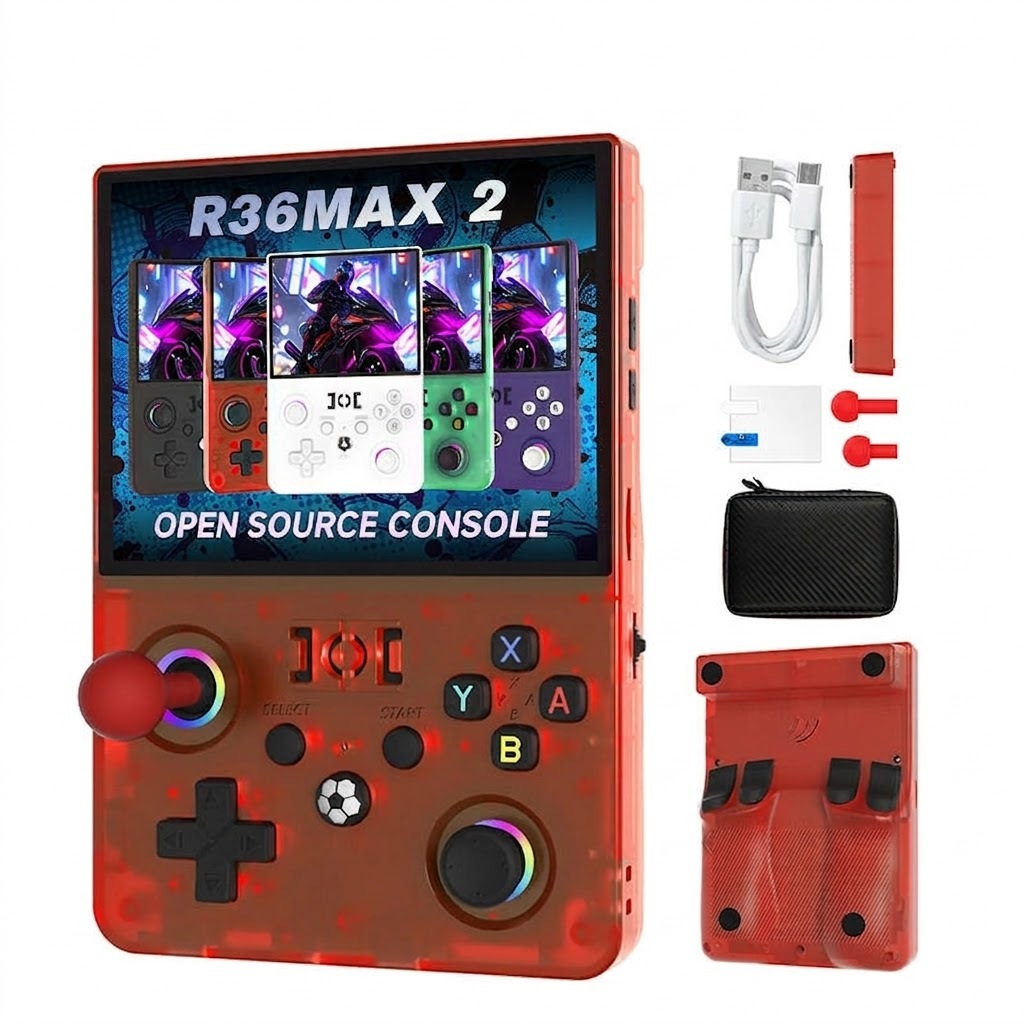 MÁY CHƠI GAME CẦM TAY RETRO R36 MAX 2 64GB (BẢN NÂNG CẤP MỚI NHẤT) – KHƠI LẠI TUỔI THƠ KÌ DIỆU