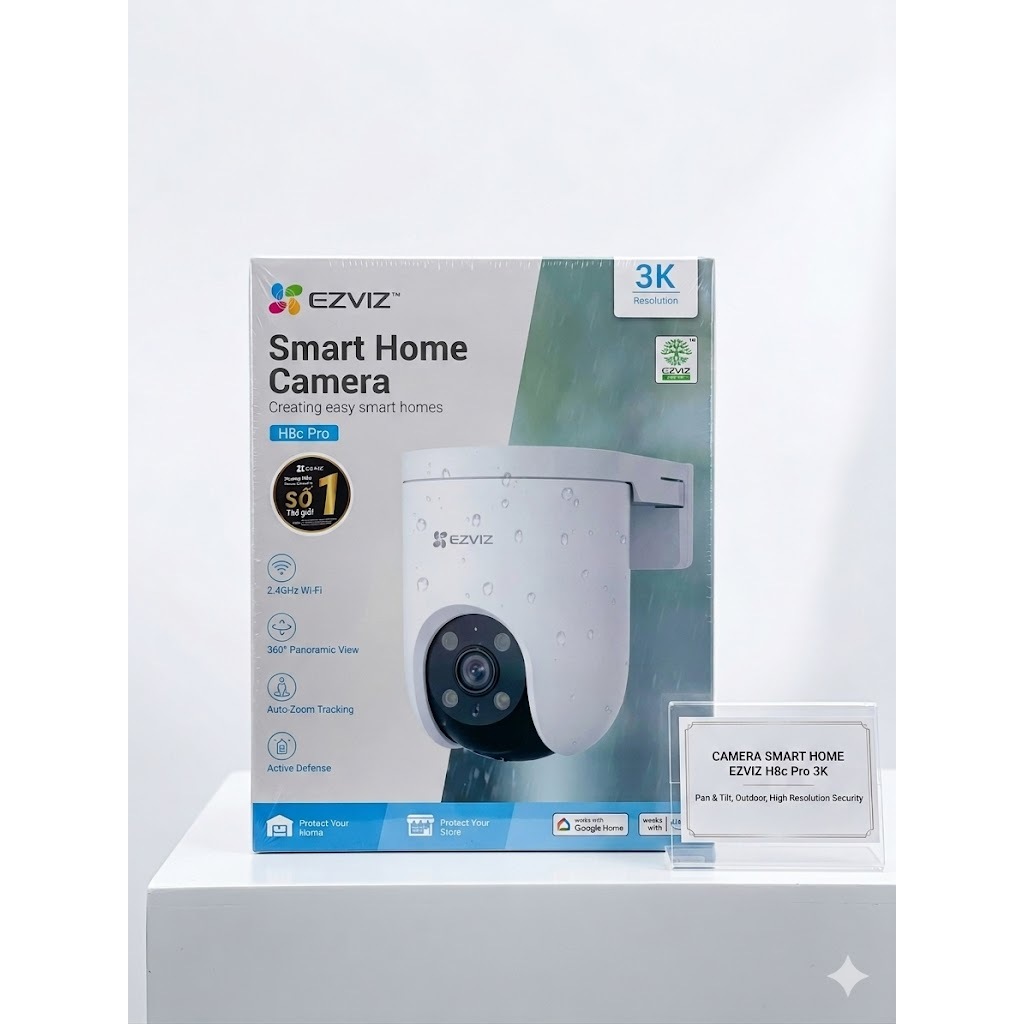 Camera Smart Home EZVIZ H8c Pro (phiên bản độ phân giải 3K).