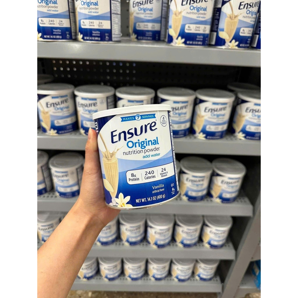 Sữa Ensure Original Nutrition Powder hương Vanila 400g