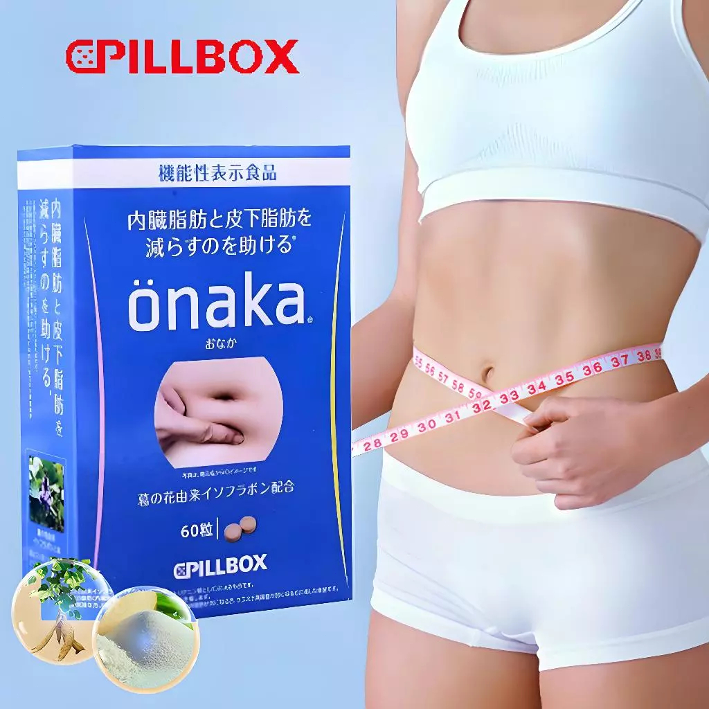 Japan Pilbox Onaka 60 capsules