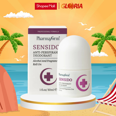 Lăn Khử Mùi Pharmaform Sensido Anti-Perspirant Deodorant 30ml