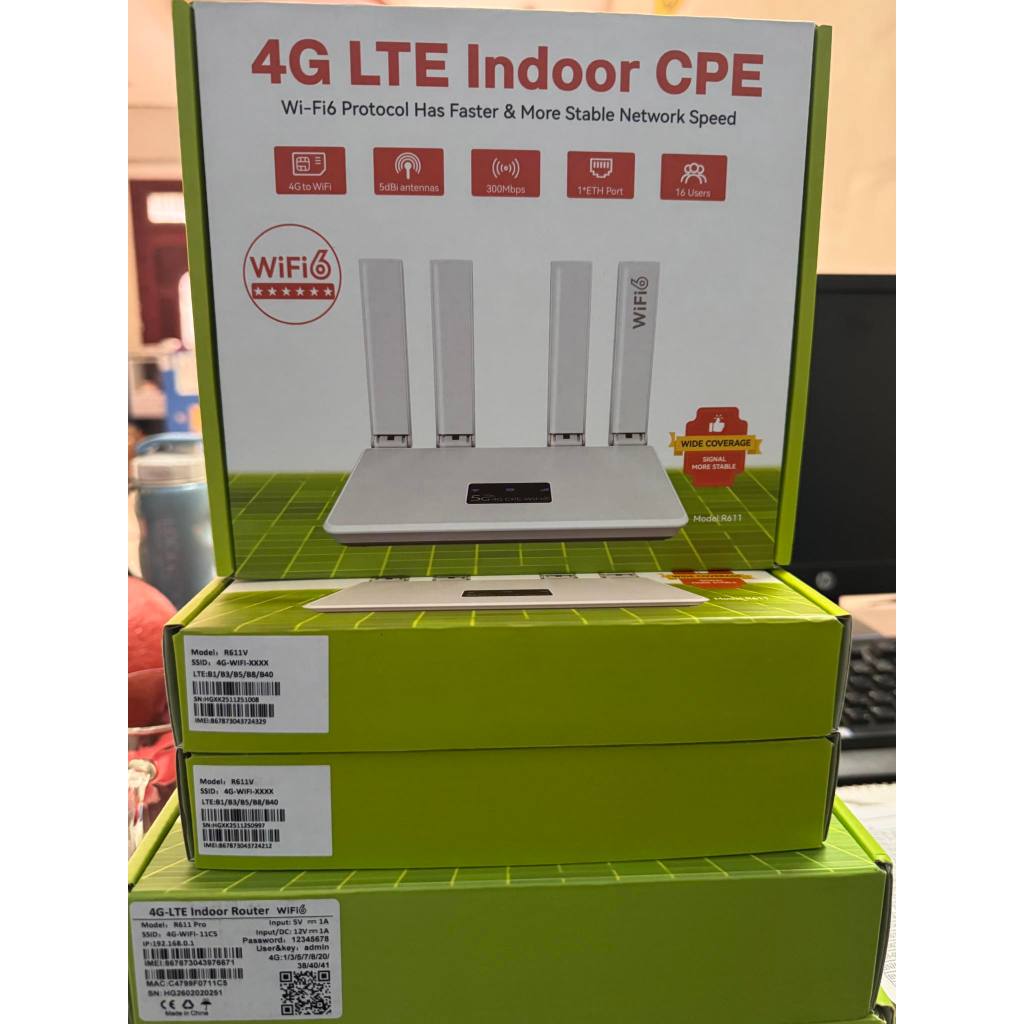 BỘ PHÁT WIFI 4G R611C SIÊU KHỎE – CẮM SIM DÙNG NGAY – SÓNG MẠNH PHỦ RỘNG