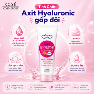 Sữa rửa mặt Kose Softymo Nhật Bản 190g