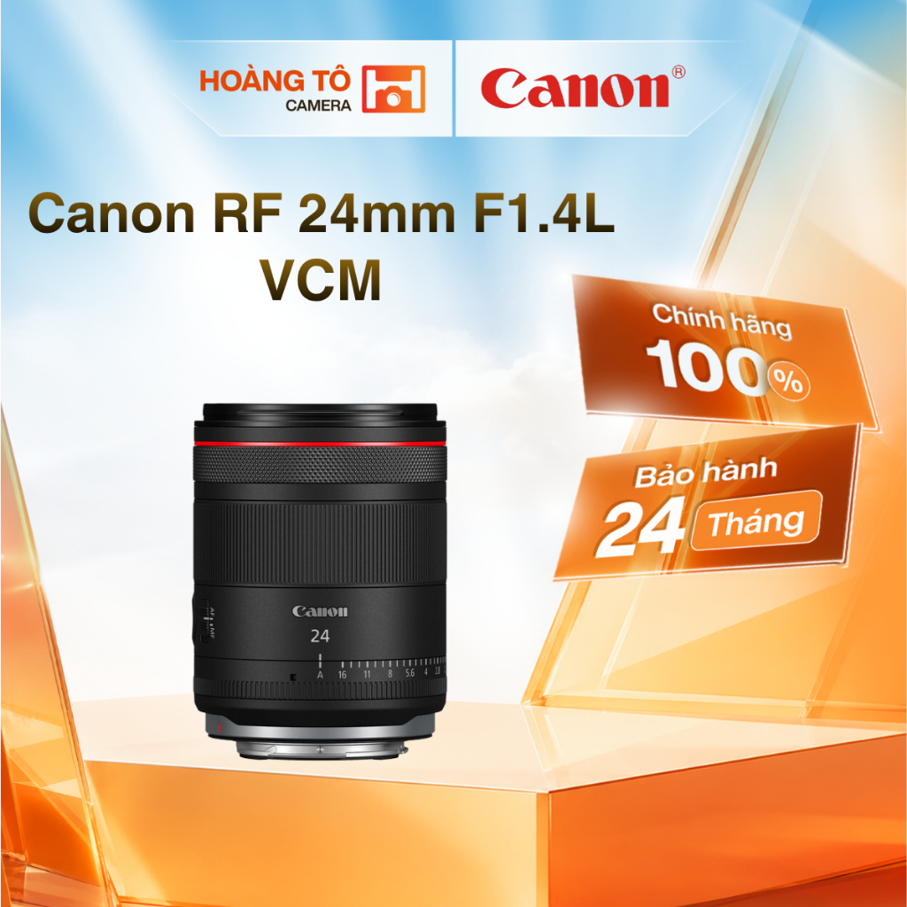 Ống kính Canon RF 24mm F1.4 L VCM | Mới chính hãng