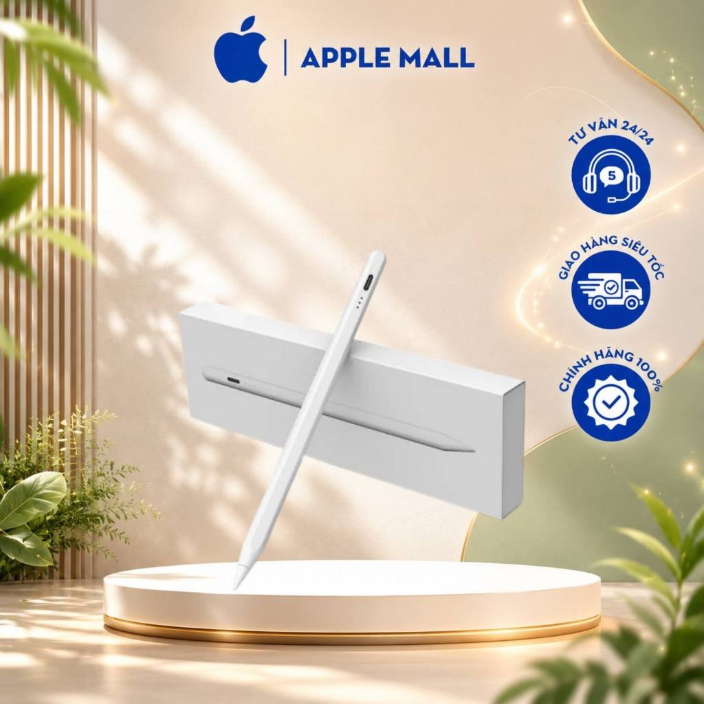 Bút cảm ứng Pencil 2/ Pencil Gen 2 zin seal chính hãng cho iPad Pro 12,9"/ iPad Pro 11"/ iPad Air/ i