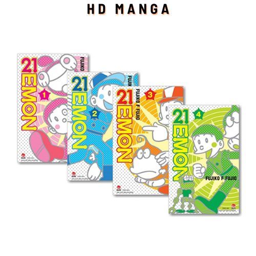 Truyện tranh - 21EMON - Trọn bộ 4 tập - Fujiko F. Fujio - Tái bản 2026 - NXB Kim Đồng