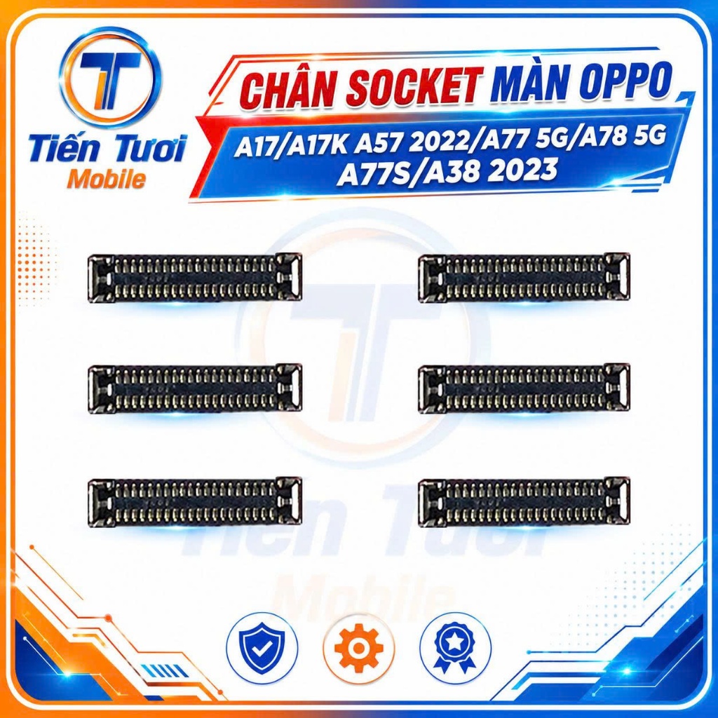 Socket LCD  A17, A17k, A57 2022, A77 5G, A78 5G, A77S, A38 2023,C3i,c5/c5i/6i,A3s/A5s