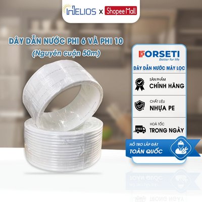 Cuộn 50m Dây Dẫn Nước Cho Máy Lọc RO Phi 6 Và Phi 10 Dùng Cho Các Máy Karofi, Sunhouse, Kangaroo,...
